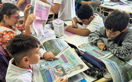 PEQUEÑOS LECTORES, GRANDES NOTICIAS